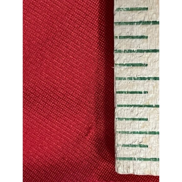 Vintage Vanity Fair Half Slip Red Nylon Lace Trim Womens M 26" USA - Picture 6 of 15